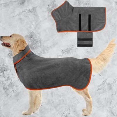Peignoir pour Chien - DogDryingTowel™ - Gris