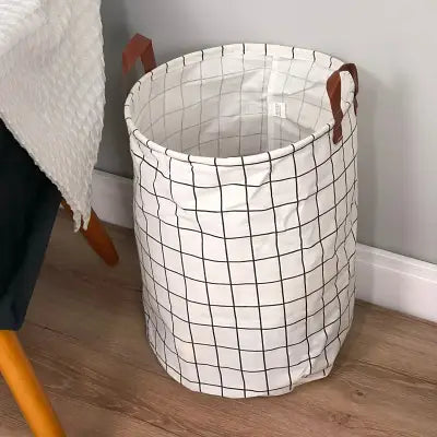 Panier A Linge - DirtyClothesBasket™ - Blanc