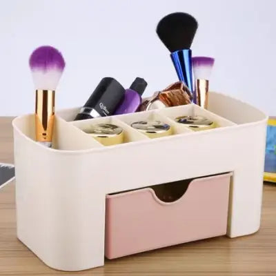 Rangement Maquillage - MakeupOrganizerBox™ - Rose