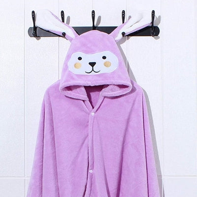 Serviette de bain bébé - Children'sBathTowel™ - Violet