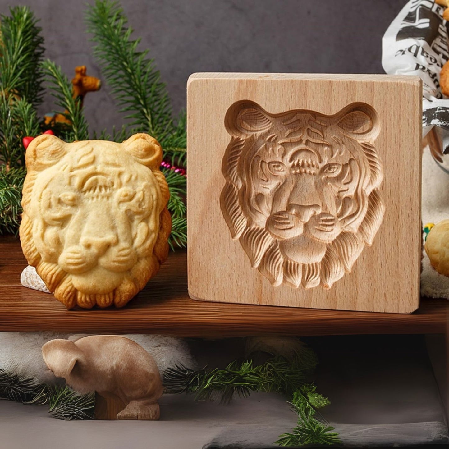 Emporte Pièce - CookieWood™ - Tigre