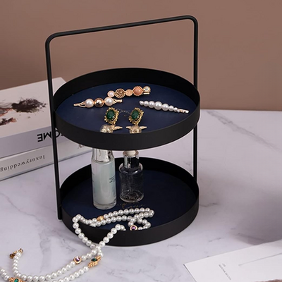 Présentoir à Bijoux - NordicJewelryStand™ - Rond Bleu