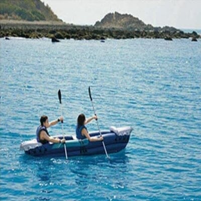 Pagaie kayak - Double-HeadPaddle™ - Bleu