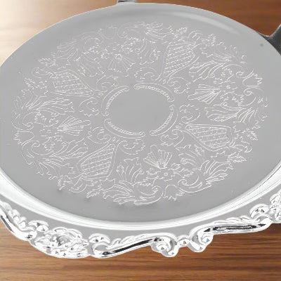 Plateau Decoratif - EleganceDish™ - Argenté