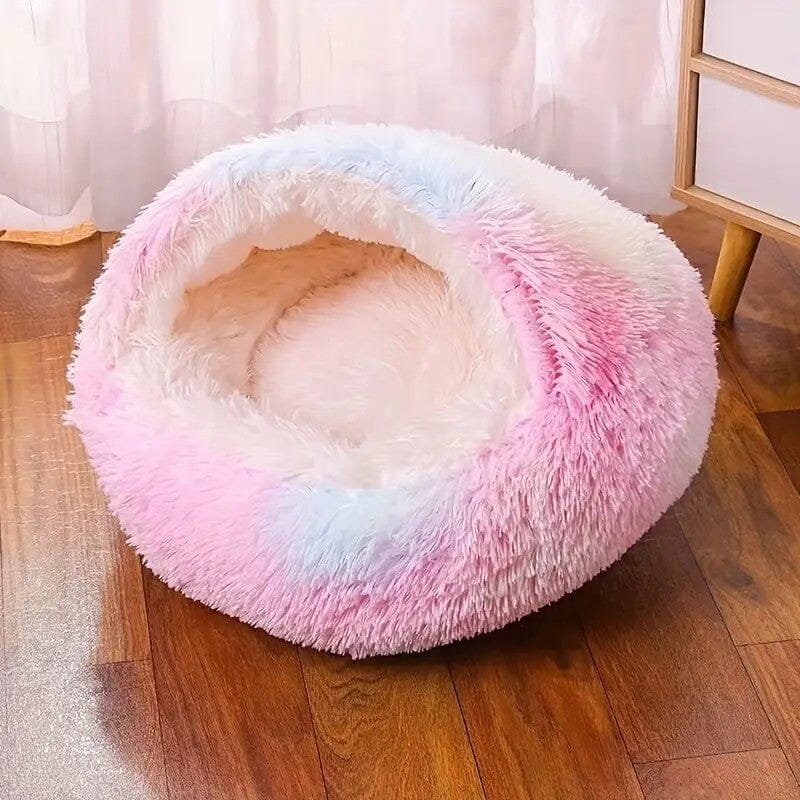 Lit pour Chat - FluffyDream™ - Arc-En-Ciel