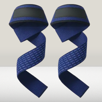 Sangle De Levage - GymWristLiftingStraps™ - Bleu