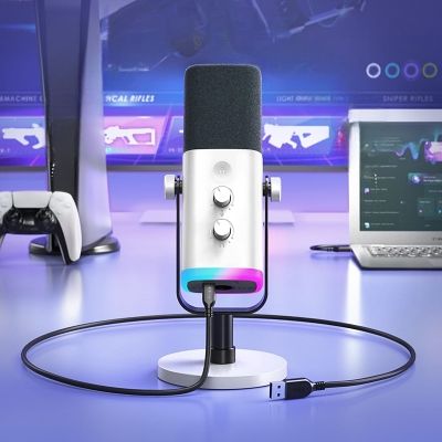 Microphone usb - GamingMic™ - Blanc