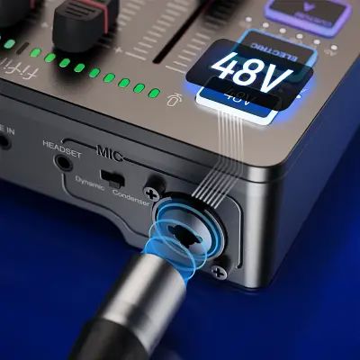 Tables de mixage - GamingAudioMixer™ - Noir