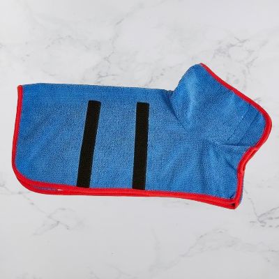 Peignoir pour Chien - DogDryingTowel™ - Bleu