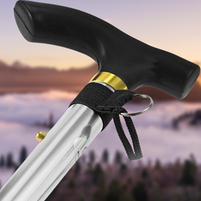 Canne De Marche - TelescopicFoldCrutches™ - Gris