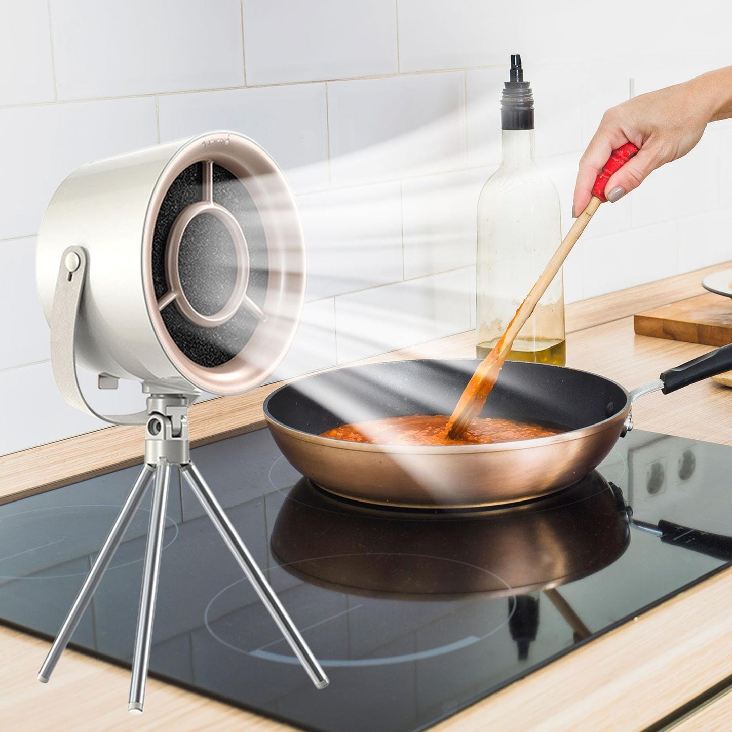 Hotte Aspirante Portable - CookVent™ - Blanc