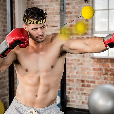 ENTRAINEMENT BOXE - SpeedPunch™ - Jaune