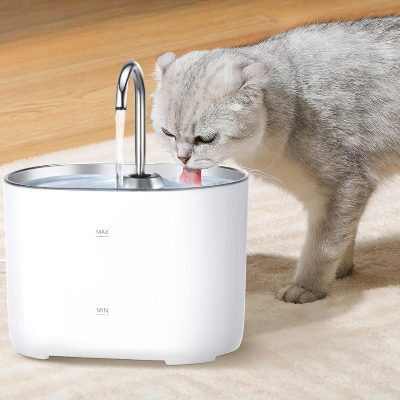 FONTAINE A EAU CHAT - WhiskerFountain™ - Blanc