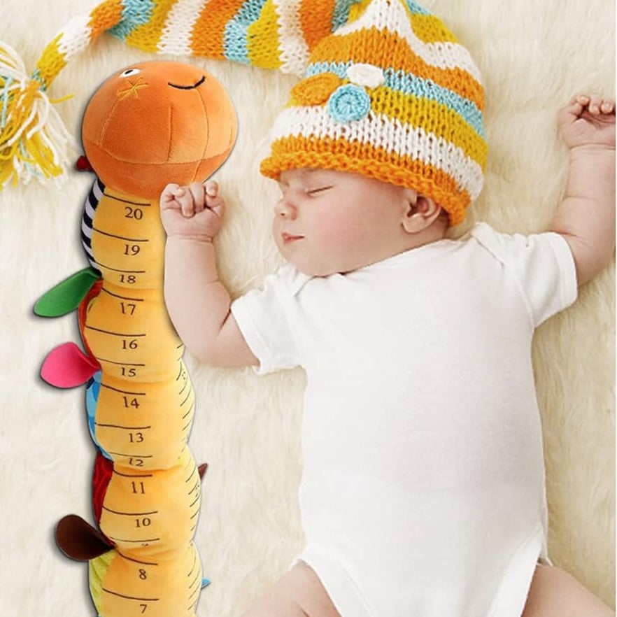 JOUET MUSICAL BEBE - MeloWorm™ - Chenille Orange