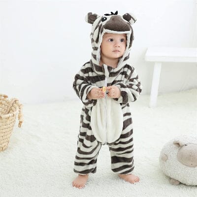 Pyjama Bebe - FluffyToddler™ - Zèbre