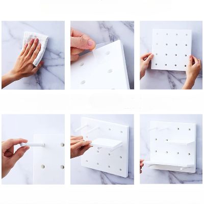 Rangement Mural - WallGrid™ - Blanc