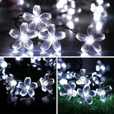 Guirlande Lumineuse - SolarBloom™ - Blanc