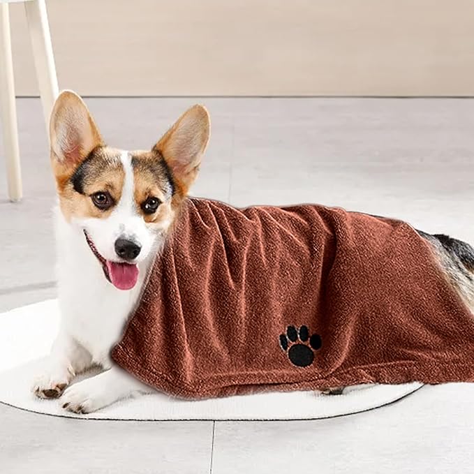 Serviette pour Chien - PawDry™ - Café