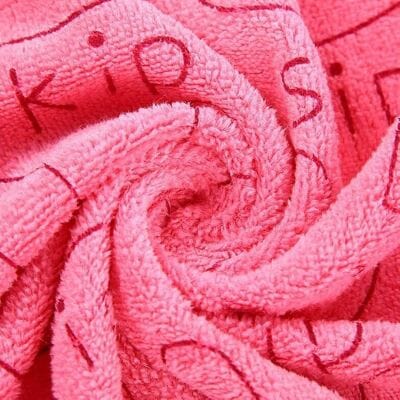 Serviette Microfibre - PetTowel™ - Lapin Framboise
