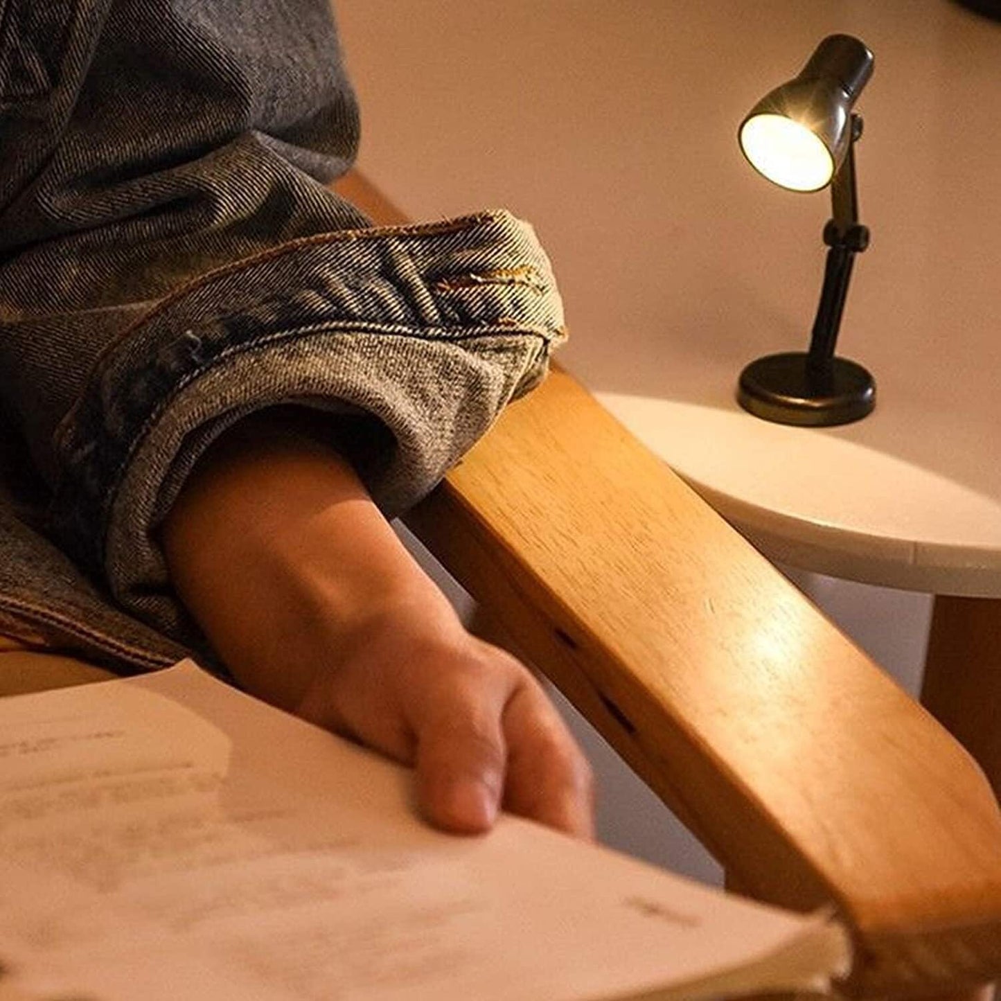 Lampe à Livre - MiniTableLamp™ - Noir