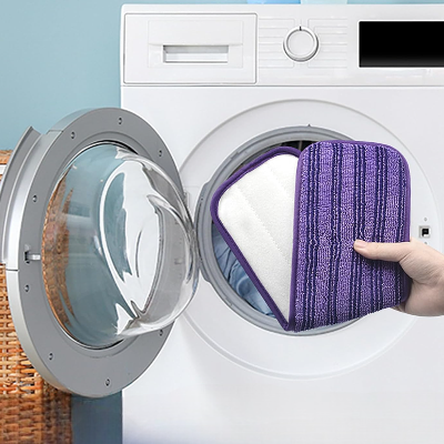 BALAI MICROFIBRE - EcoMopPad™ - Mauve