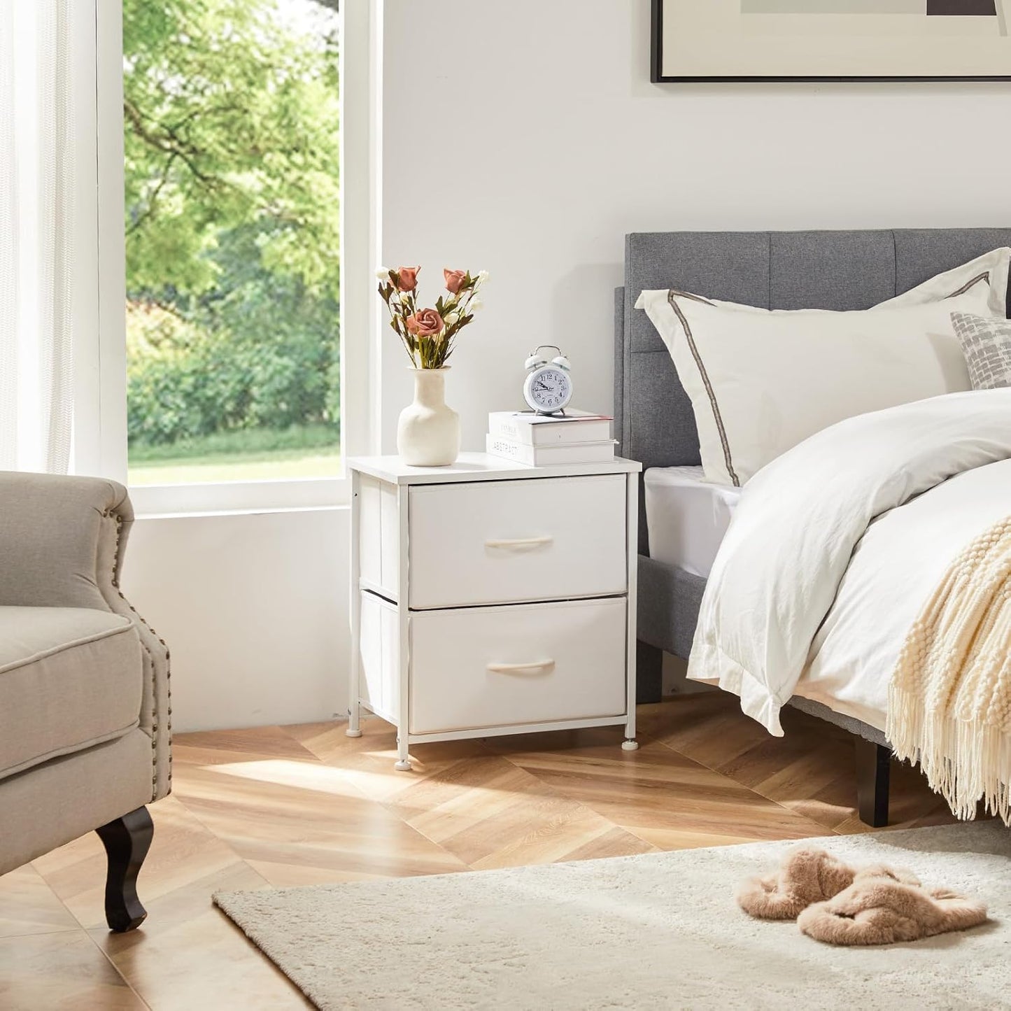Table de Chevet - JHKCab™ - Blanc