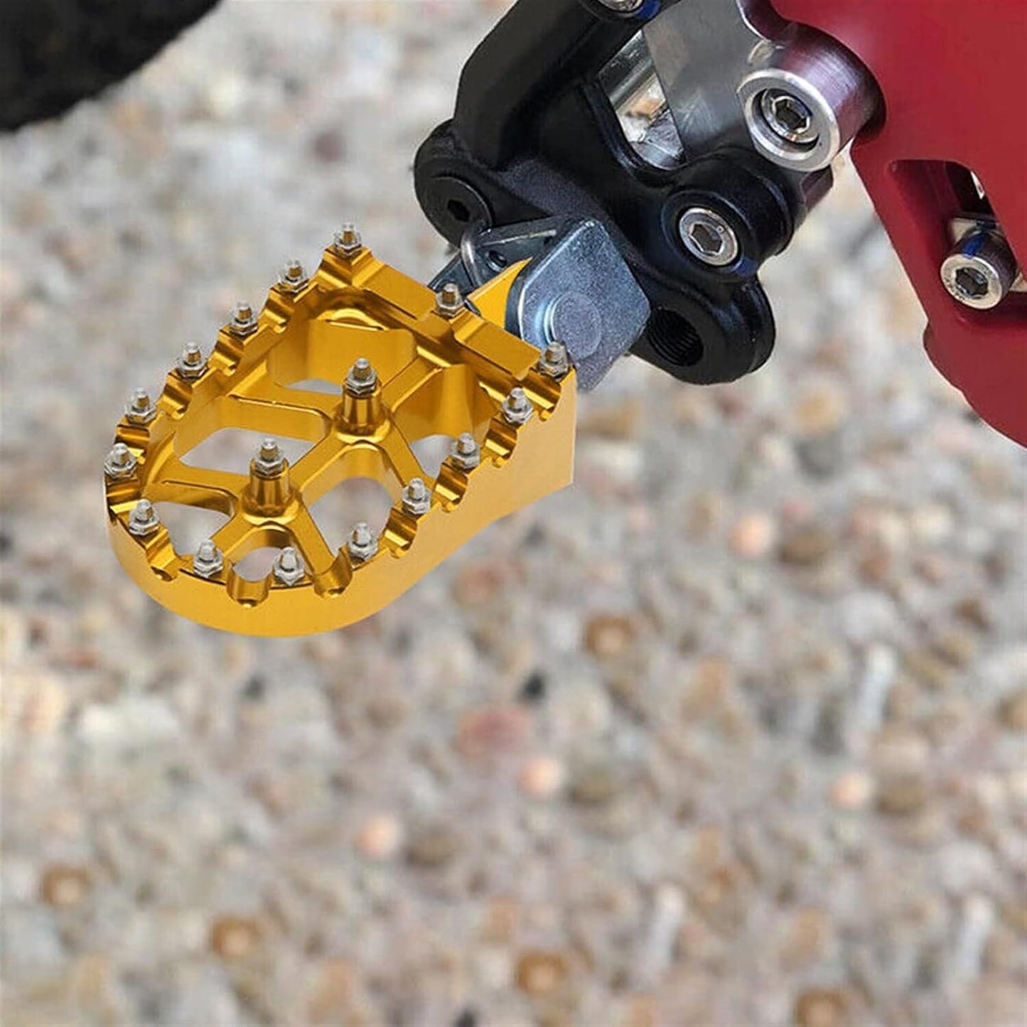 Repose Pieds - MotorcycleFootpegs™ - Or