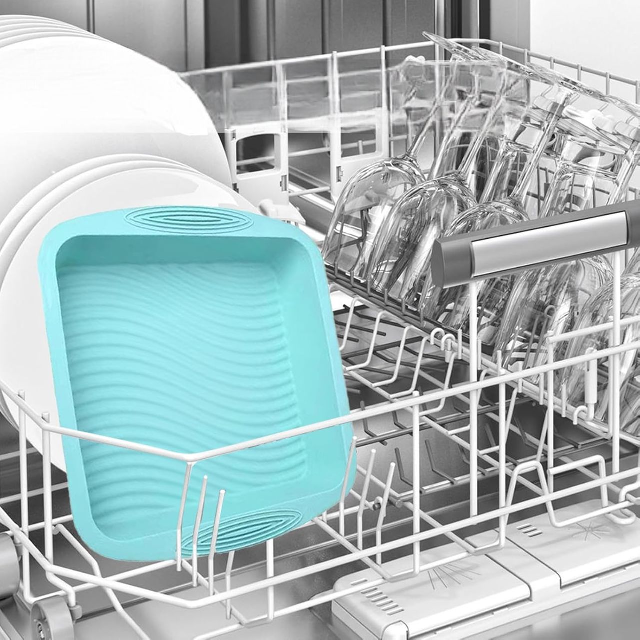 SquareCakePan™ - Cyan