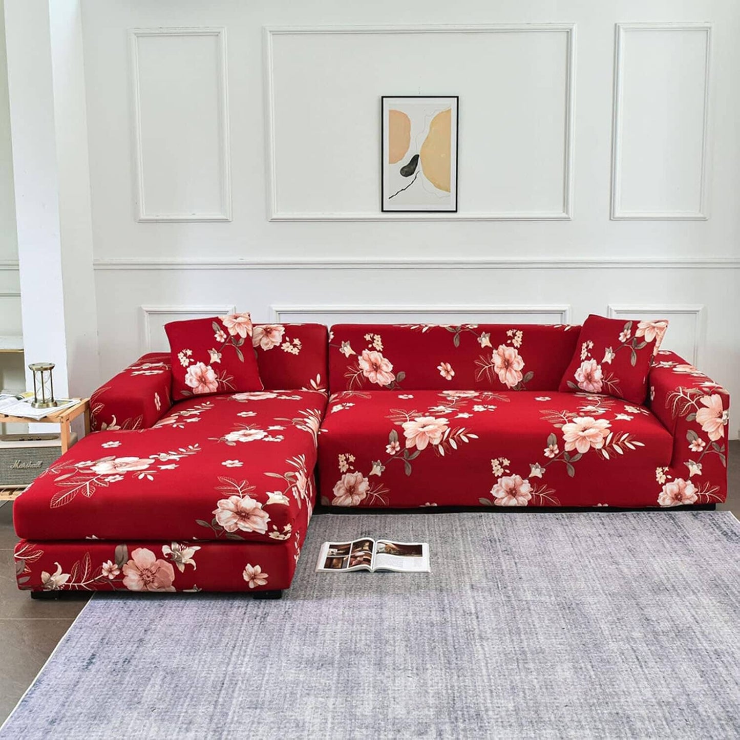 LoungeProtec™ - Fleurs rouges