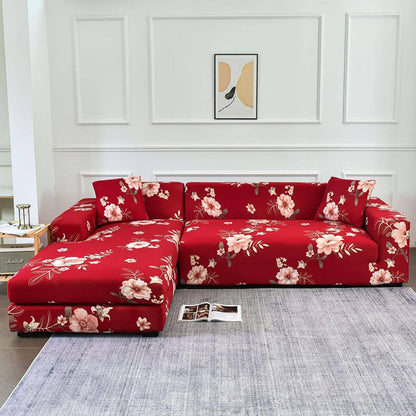 LoungeProtec™ - Fleurs rouges