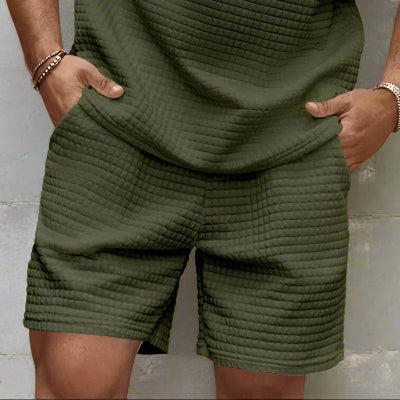 ENSEMBLE ETE HOMME - Moderno™ - Vert Militaire