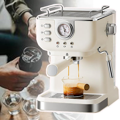 Machine à Café - BaristaElite™ - Blanc