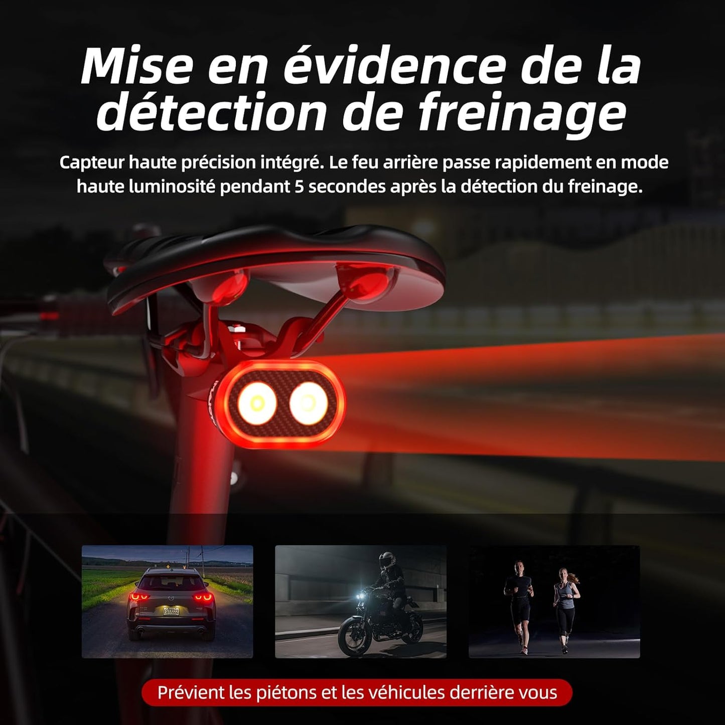 Vélo Éclairage - SmartBeam™ - Feu Arrière