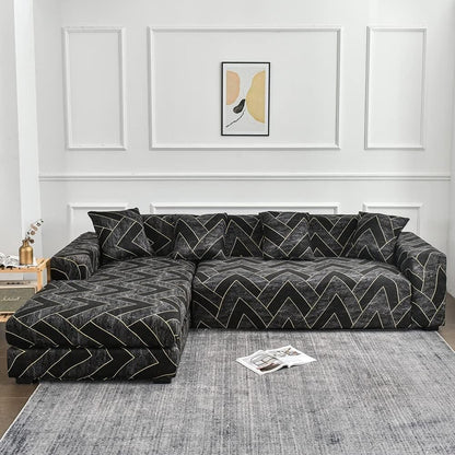 LoungeProtec™ - Formes Gris foncé