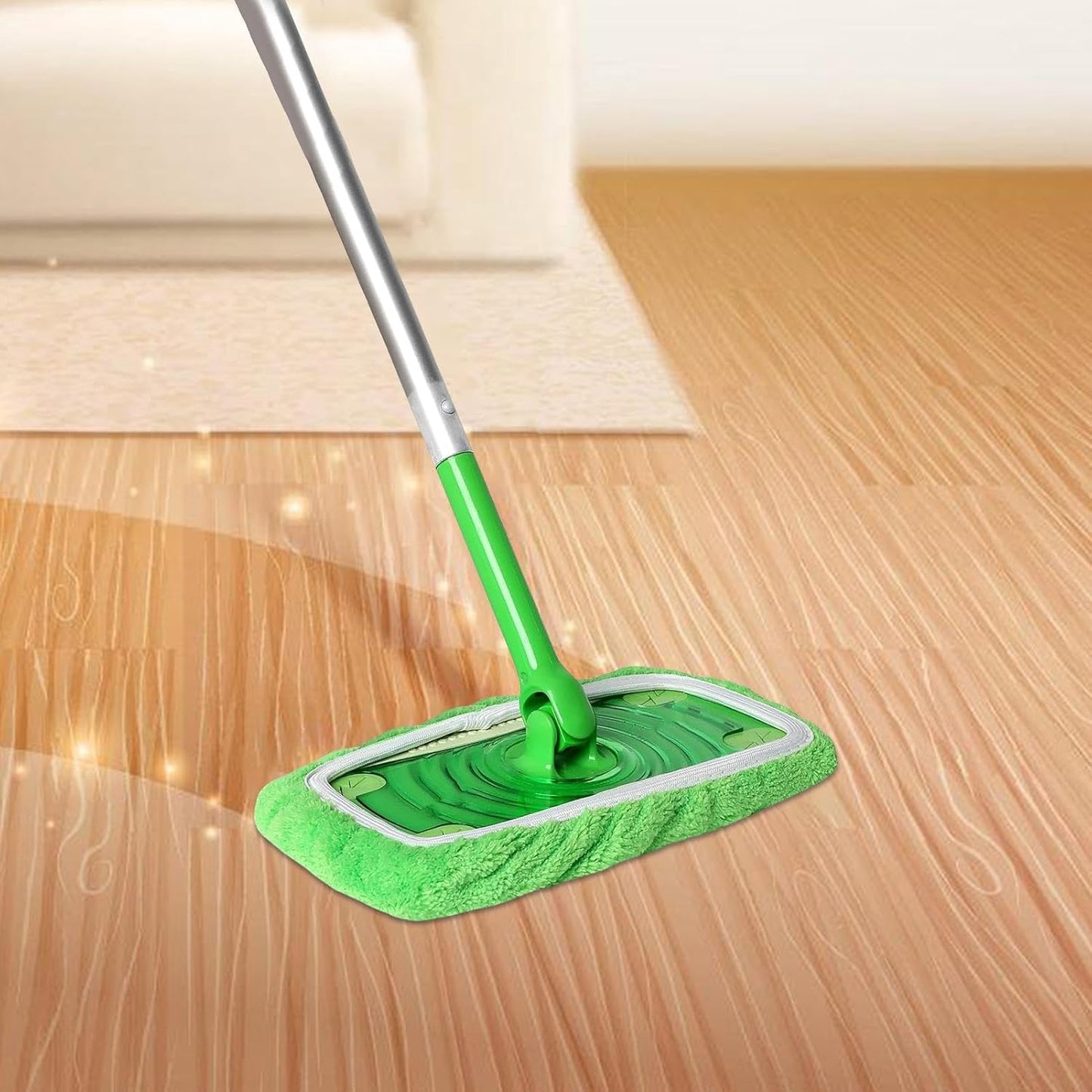 Serpillère Microfibre - MopFlex™ - Vert Bambou