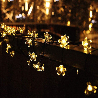 Guirlande Lumineuse - SolarBloom™ - Jaune