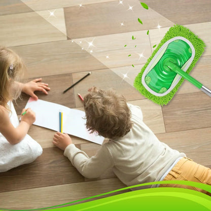 Serpillère Microfibre - MopFlex™ - Vert Anis Chenille