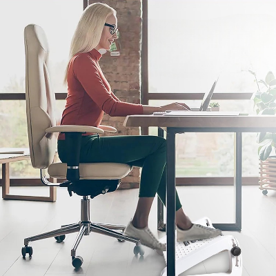 REPOSE PIED - RelaxDesk™ - Blanc