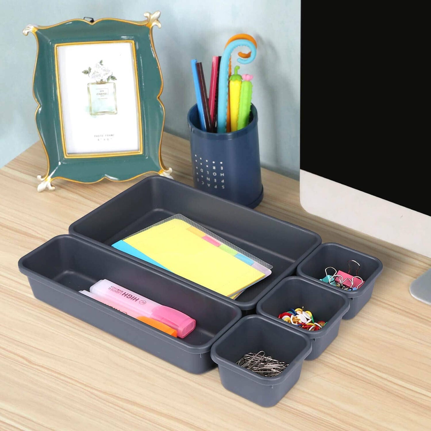 Organisation de Tiroir - DiviTray™ - Noir
