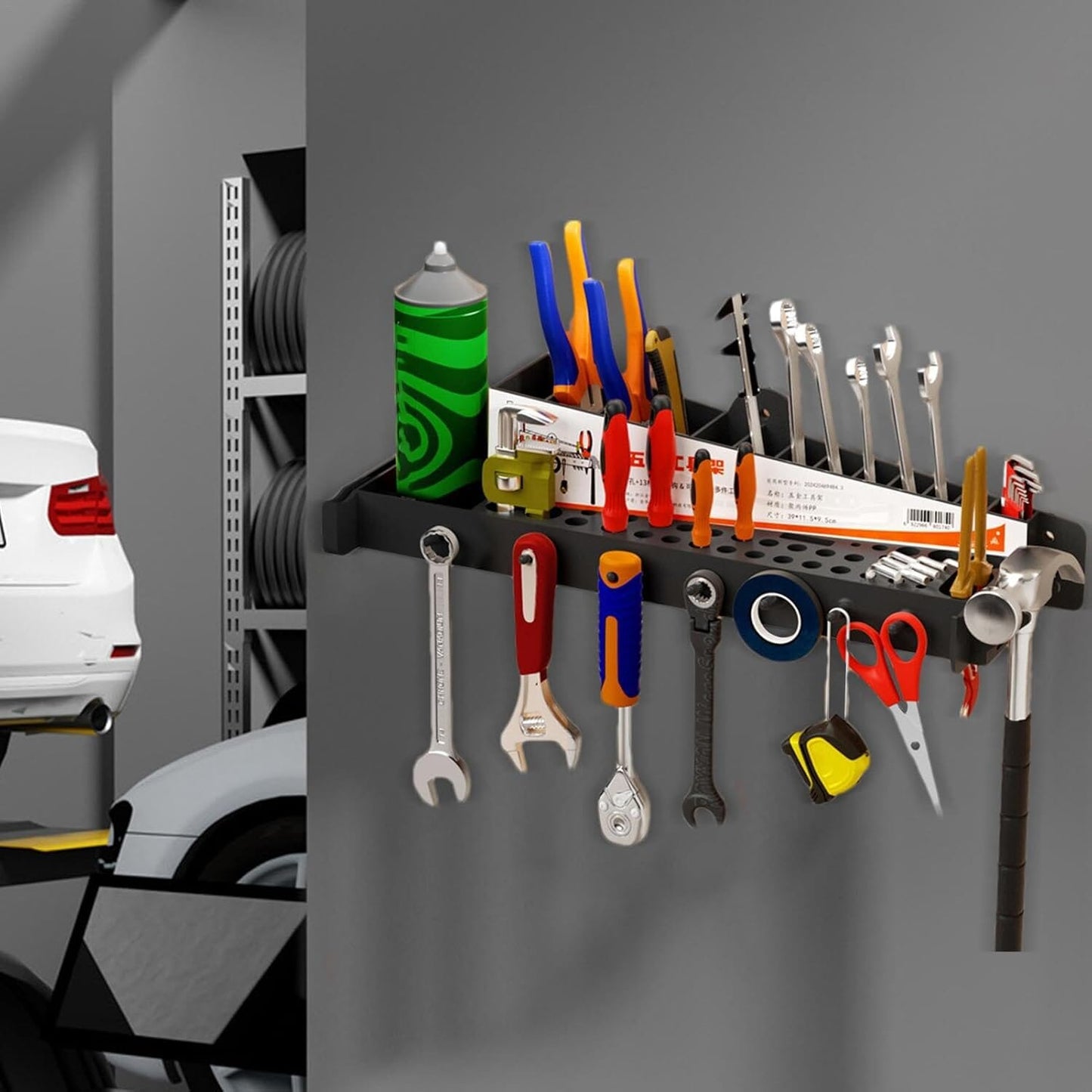 Support Outil Mural - WorkshopsOrganizer™ - Noir