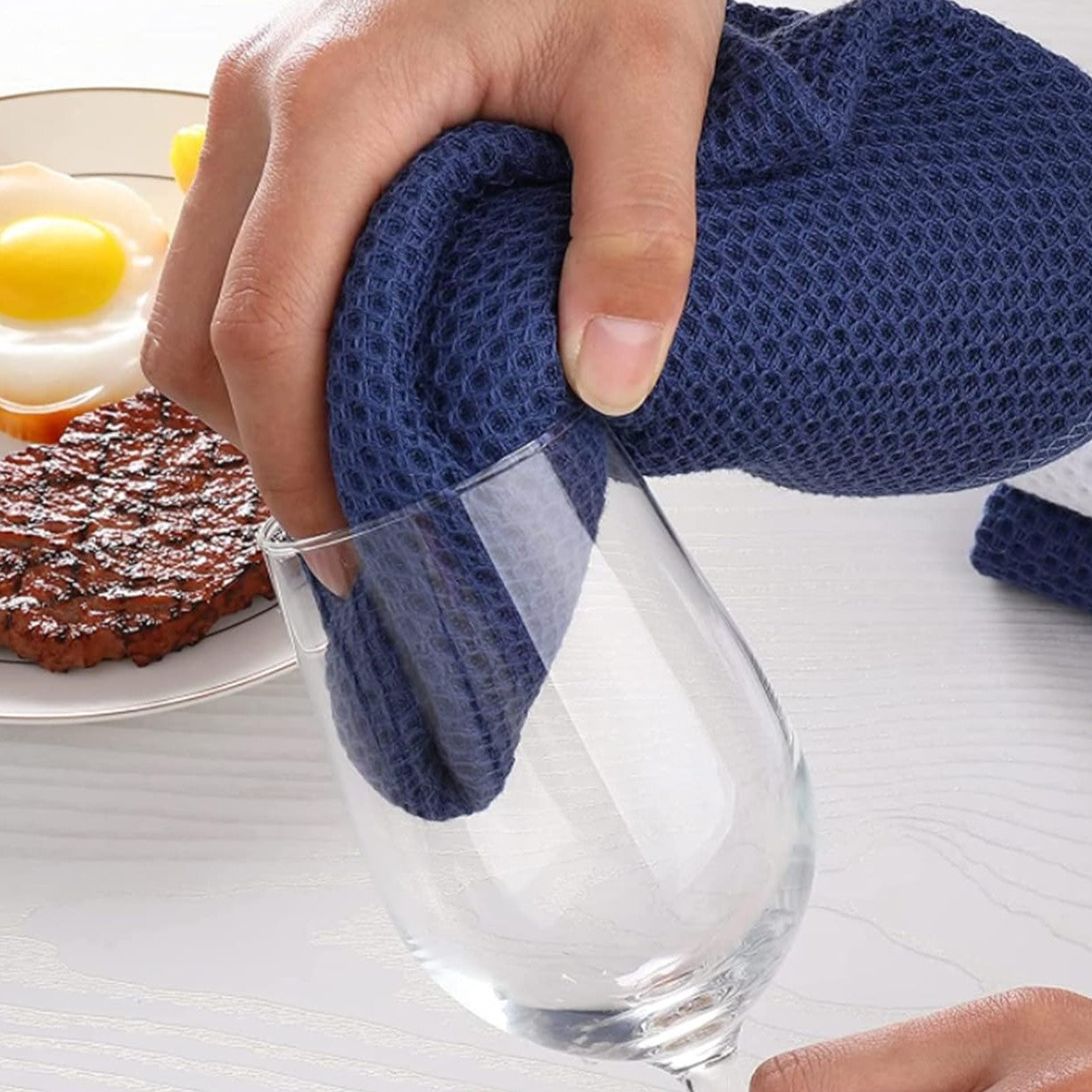 Torchon de Cuisine - CottonClean™ - Bleu