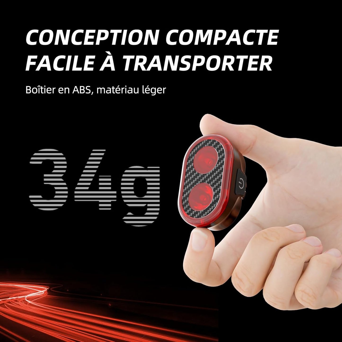 Vélo Éclairage - SmartBeam™ - Feu Arrière