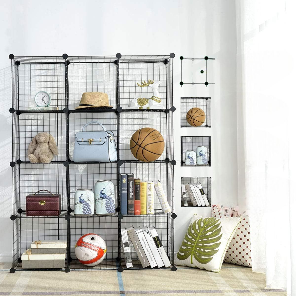 Cube Rangement - ModulCube™ - Noir