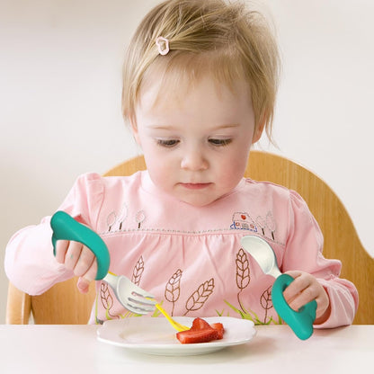 CUILLERE BEBE - LittleUtensils™ - Vert