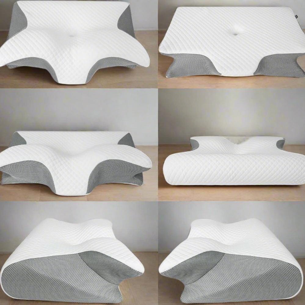 Oreiller Ergonomique Cervical - FoamCervicalPillow™ - Gris