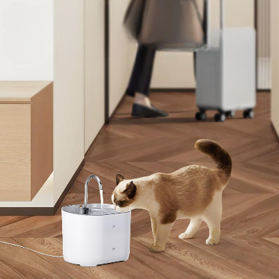 FONTAINE A EAU CHAT - WhiskerFountain™ - Blanc