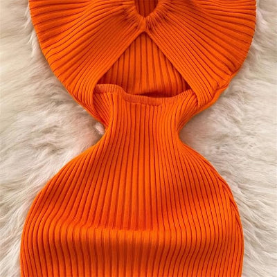 Robe - CurveKnit™ - Orange