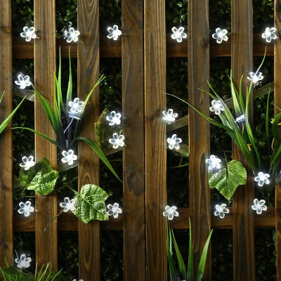 Guirlande Lumineuse - SolarBloom™ - Blanc
