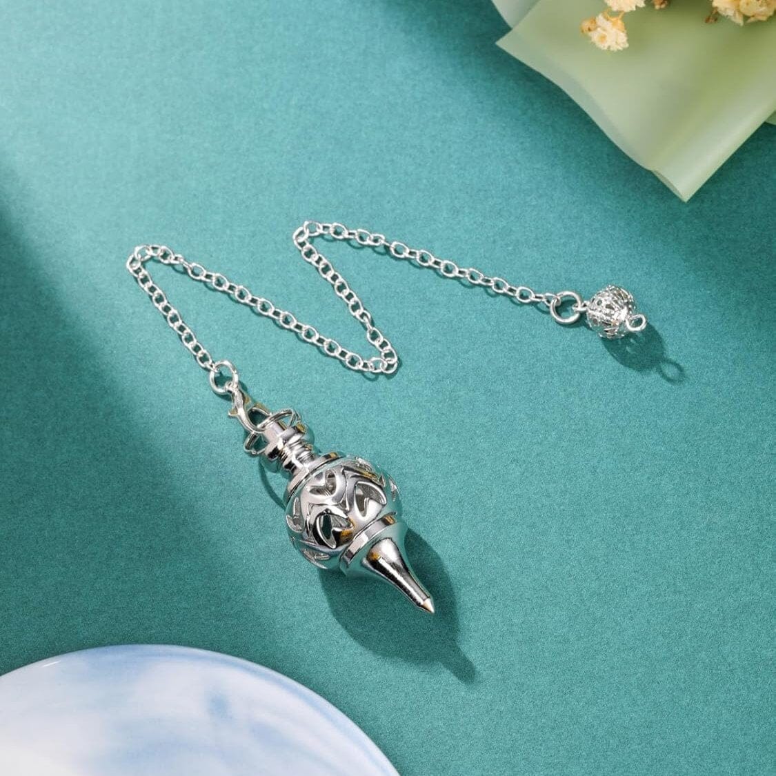 Divination Pendule - PendantforDivination™ - Argent