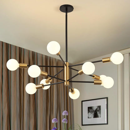 Lustre - NovaDesign™ - Noir & Doré